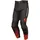 Modeka Yron Motorrad Lederhose, schwarz-rot, Größe 56