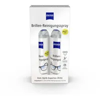 ZEISS Brillen-Reinigungs-Spray Doppelpack mit 2x 120ml Inhalt zur schonenden & gründlichen Reinigung Ihrer Brillengläser - alkoholfrei