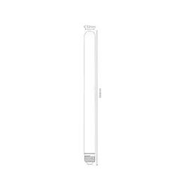 LUCIDE Glühfadenlampe T32 4,9W E27 2200K Amber 1 St.