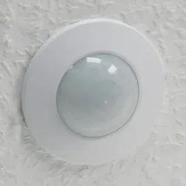 ChiliTec Bewegungsmelder PIR, 360° FLAT LED geeignet, 8m Detektion, weiß,80x30mm