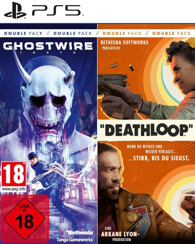 Preisvergleich Produktbild DEATHLOOP / Ghostwire: Tokyo [Double Pack] PlayStation 5