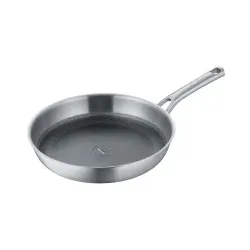 Berndes Bratpfanne, 3-Schicht-Material, Antihaftversiegelung 099209 , Durchmesser: 28 cm