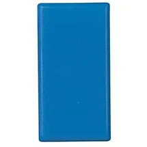 kompatible Ware Magnete blau, Kunststoff 2,8 x 5,5 x 0,75 cm, 10 St.