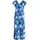 Betty & Co Damen Jumpsuit kurzarm 42, Weiß/Dunkelblau - 42W