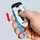 Knipex Abisolierwerkzeug für Glasfaserkabel (190 mm)