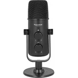 DeLock Multifunktionales Doppelkapsel USB Mikrofon mit 3,5 mm Klinken
