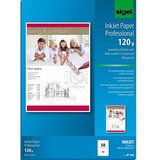 Sigel Professional Inkjetpapier matt weiß, A4, 120g/m2, 50 Blatt