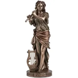 Signes Grimalt  Statuetten und Figuren Euterpe-Muse Griechische Musik  in Grau, Einheitsgrösse