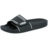 LICO COAST V Herren Erwachsene Badeschuhe, Schwarz/ Weiß, 49 EU