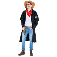 dressforfun Cowboy-Kostüm Herrenkostüm Cowboy Willy schwarz XXL - XXL