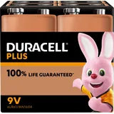 Duracell Plus 9V (MN1604/6LR61) ML BP4 Block Batterien E-Block 6LR61,