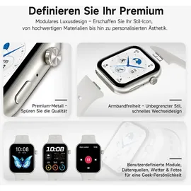 Honor Watch 2i BT 49,70 mm Gehäuse weiß Sportarmband weiß M