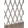 Dobar rollbares Hochbeet mit Rankgitter 79 x 28,5 x 130 cm Grau