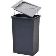 HAILO Inneneimer 10 l Dunkelgrau