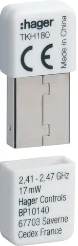 Hager/Berker KNX Funk - WIFI USB Stick für Coviva Smartbox