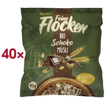 Hellma Bio Schoko Müsli 40x 45,0 g, 40 St.
