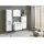 Held Siena Seitenschrank 40 x 154 x 27 cm Weiß/Braun