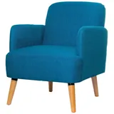 Paperflow Sessel Brooks Polyester 62 x 79 x 0 cm Blau