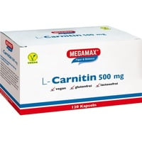MEGAMAX L-Carnitin 500 mg Kapseln 120 St.