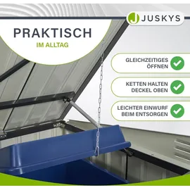 Juskys Mülltonnenbox Namur 1,9m2 grau