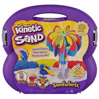Kinetic Sand Sandwhirlz Spielset - faszinierende Sandeffekte mit 907 g original magischem kinetischem Sand aus Schweden und Zubehör, für Kinder ab 3 Jahren