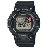 Casio Collection Digital Armbanduhr TRT-110H-1AVEF Vibrationsalarm - Schwarz/Grau