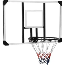 Basketballkorb Transparent 106x69x3 cm Polycarbonat