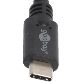 AccuCell USB-C auf USB-A 0,2 m Schwarz