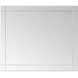 vidaXL Wandspiegel 80x60 cm Glas