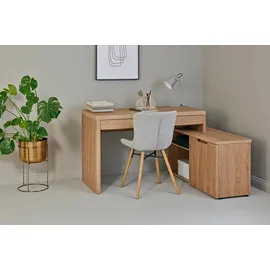 Jahnke Eckschreibtisch Libre C 155 E Montana Eiche