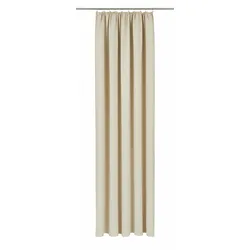 Verdunkelungsvorhang VHG "Leon" Gr. 1, beige, B:145cm H:160cm, Polyester, Gardinen, Energie sparend,Wärmeschutz,blickdicht,verschiedene Größen