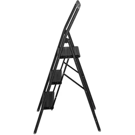 Wenko Alu-Klapptrittleiter Compact Klappleiter 3 Stufen