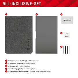 Displex Privacy Safe Blickschutzfolie Universal Mag15,6", 16:9