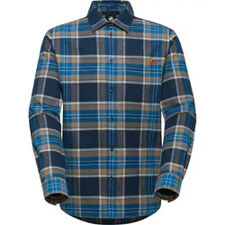 Flanellhemd Trovat Longsleeve Shirt Men navyblau XXL (></noscript>190 cm)