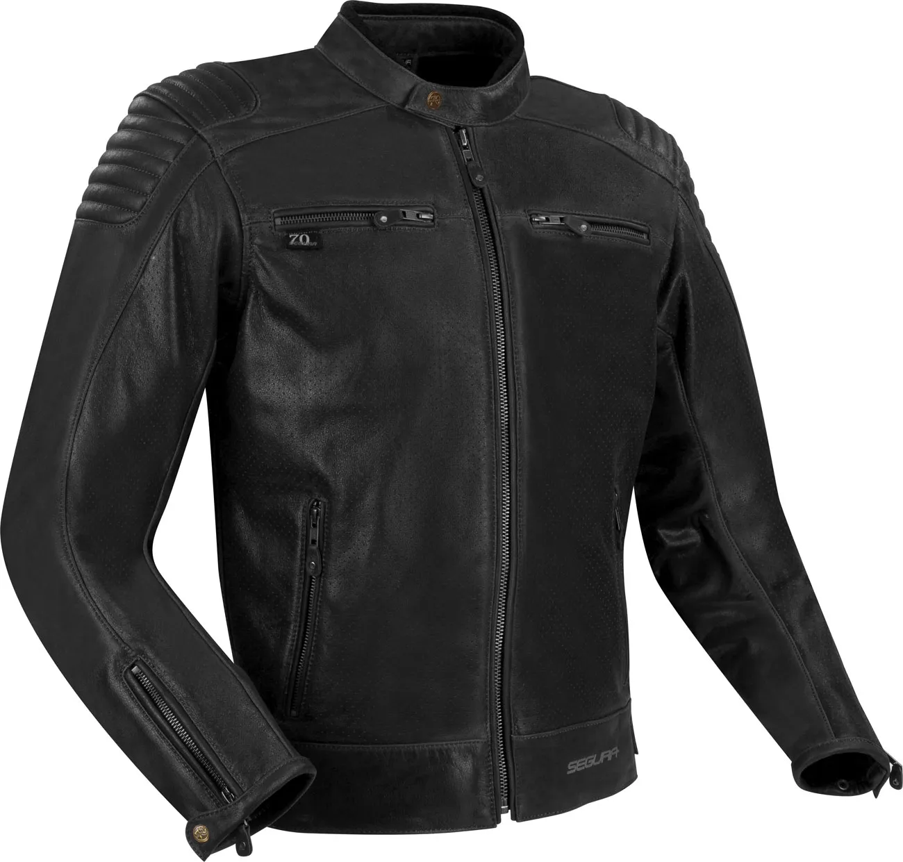 Segura Express, veste en cuir - Noir - L