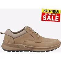 Hush Puppies Adam Memory Foam Herren Freizeit Lederschuhe Brown
