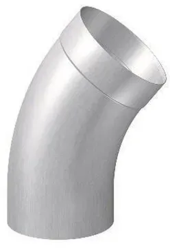 pipe bend 40° 87mm