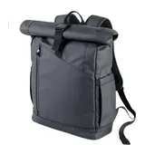Troika Roll Top Rucksack TROIKA BLACK ROLL TOP
