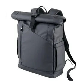 Troika Roll Top Rucksack TROIKA BLACK ROLL TOP