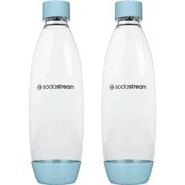 Sodastream Fuse PET-Flasche 2 x 1 l hellblau