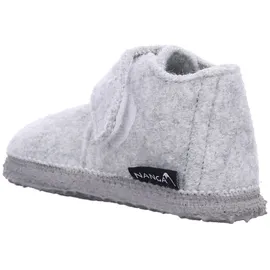 Nanga Leila Baby Hausschuh Klett EUR 19 grau Größe EU