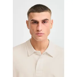 !Solid Poloshirt SOLID "Poloshirt SDOswald", Herren, Gr. S, beige (oatmeal), Obermaterial: 100% Baumwolle CO., Shirts