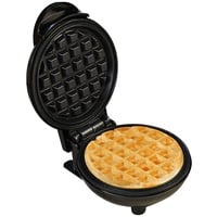 Rosenstein & Söhne Mini-Waffeleisen für runde Belgische Waffeln mit Ø 10,5 cm, 350 Watt