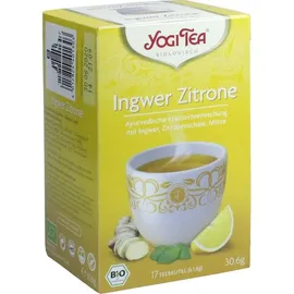 Yogi Tea Ingwer Zitrone 17x1,8 g