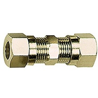 Riegler Gerade Verschraubung, Rohr-Außen- Ø4 mm, SW 10, SW1