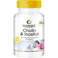Warnke Vitalstoffe GmbH Cholin & Inositol Tabletten 90 St.