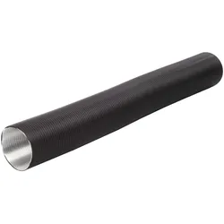 Flexrohr JUSTUS "Alu-Flex", schwarz, L:150cm, Aluminium, Rohre, ausziehbar, 60-150 cm