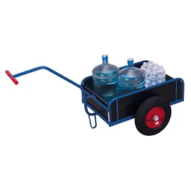 VARIOfit Handwagen mit Bordwand Luftbereifung 765 x 435 mm