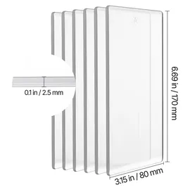 Vevor Stanzplatten 6er-Pack 170x80x2,5 mm