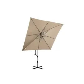 Uniprodo Ampelschirm 250 x 250 cm Schwarz